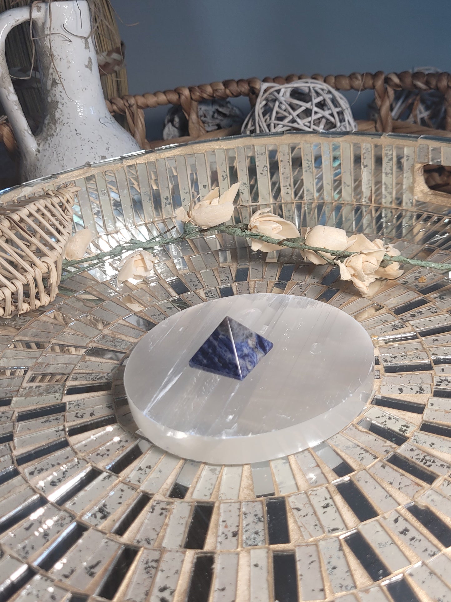 Sodalite Pyramids